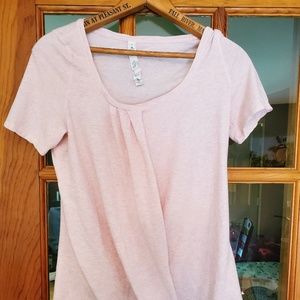 🔮 Lululemon Pink Wrap Shirt